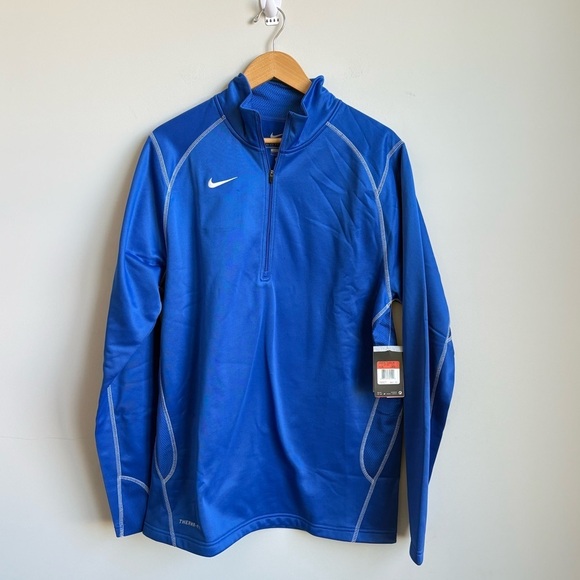 Nike Quarter-Zip Pullover Therma Fit Large NEW - Picture 1 of 4